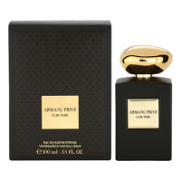 Giorgio Armani Prive Cuir Noir 